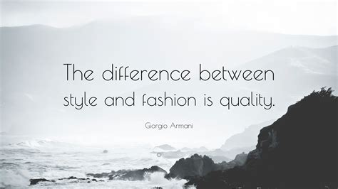 giorgio armani slogan.